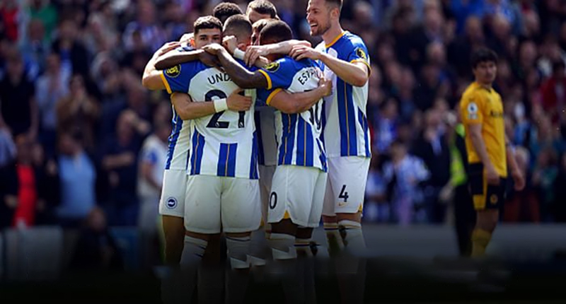 นักแตะไบรท์ตันแอนด์โฟอัลเบี้ยน-"Brighton & Hove Albion players"