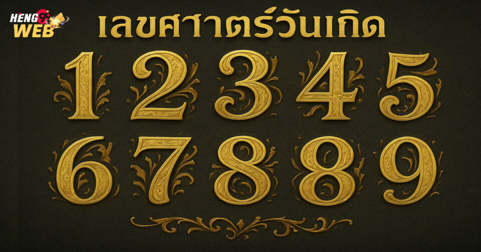 เลขศาสตร์วันเกิด-"Birthday Numerology"