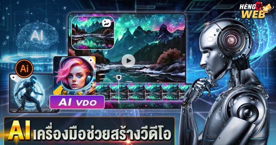 Ai ที่ช่วยสร้างวิดีโอ - "promotion "